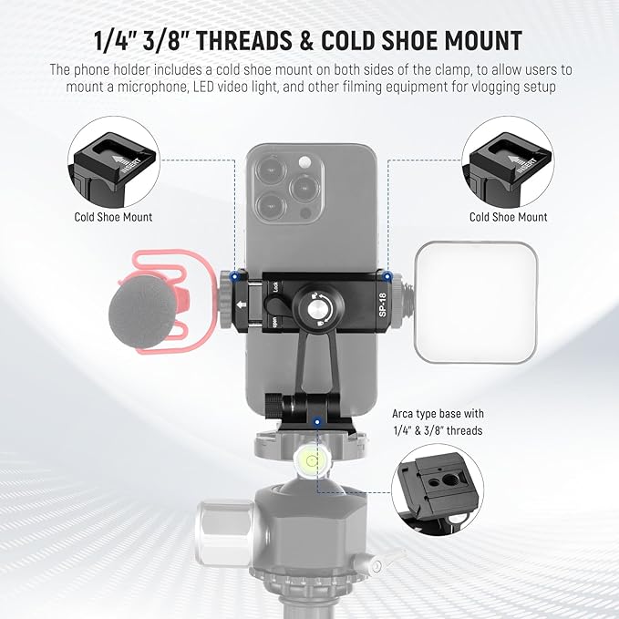 Neewer Phone Tripod Mount Adapter - Image 2