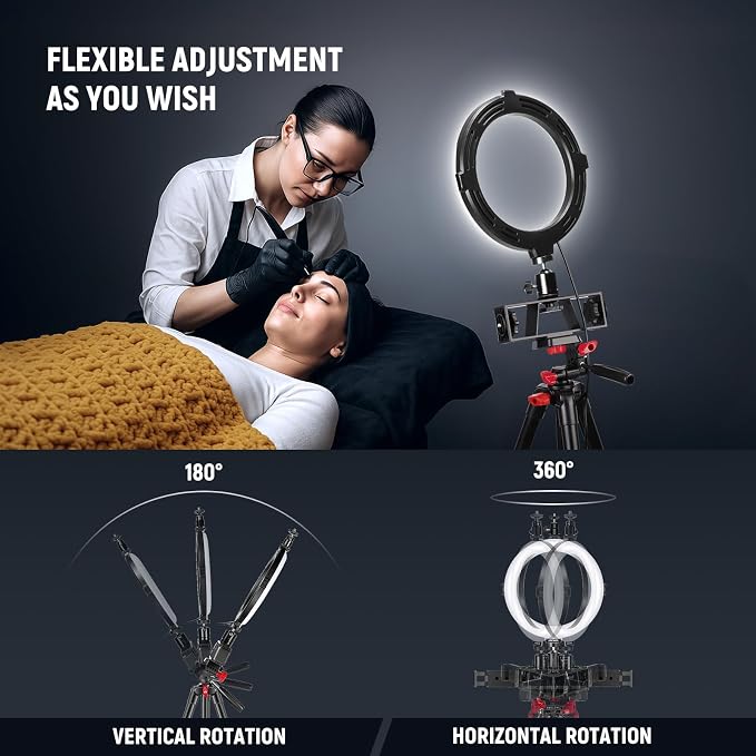 NEEWER Basics 8" Selfie Ring Light - Image 5
