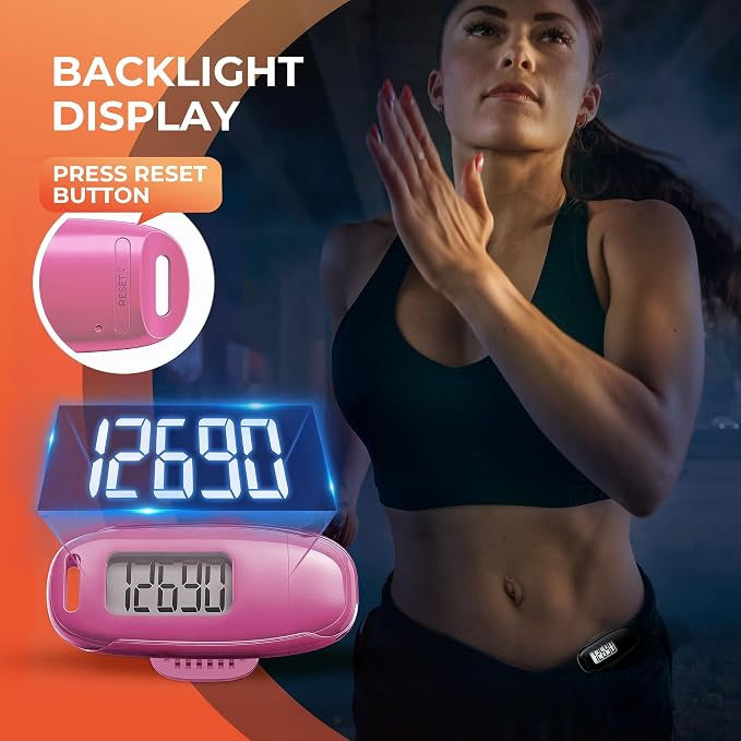 3D Pedometer for Walking, Simple Walking Step Counter - Image 5