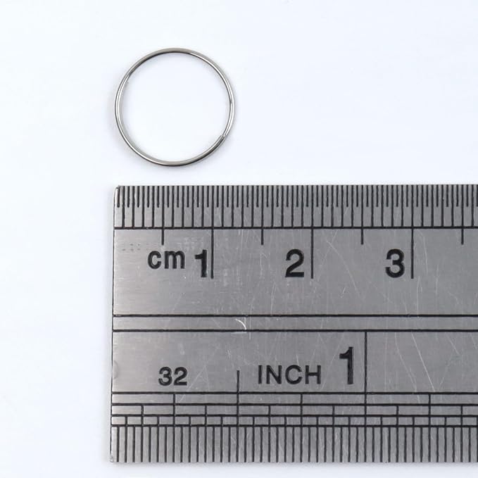 500PCS Stainless Steel Bright Silver Chandelier Split Rings, 0.47inch Diameter - Image 6