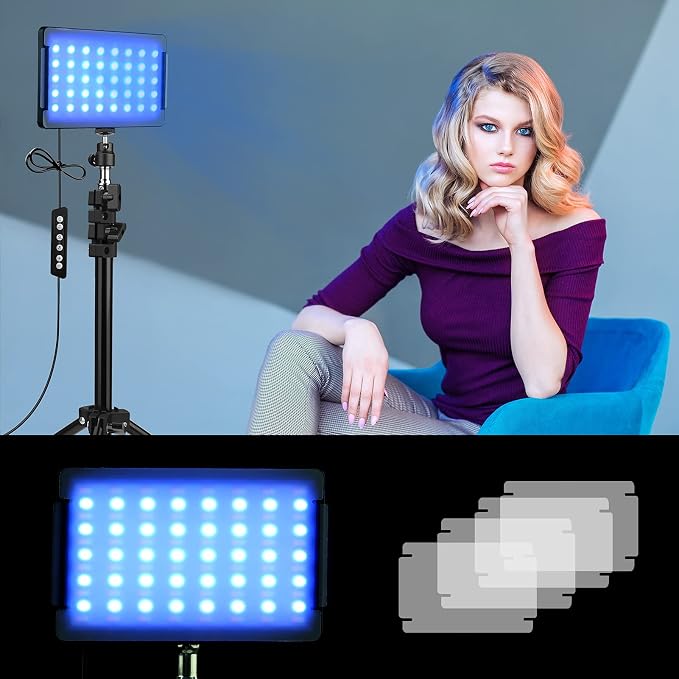 2 Packs RGB LED Video Light - Image 7