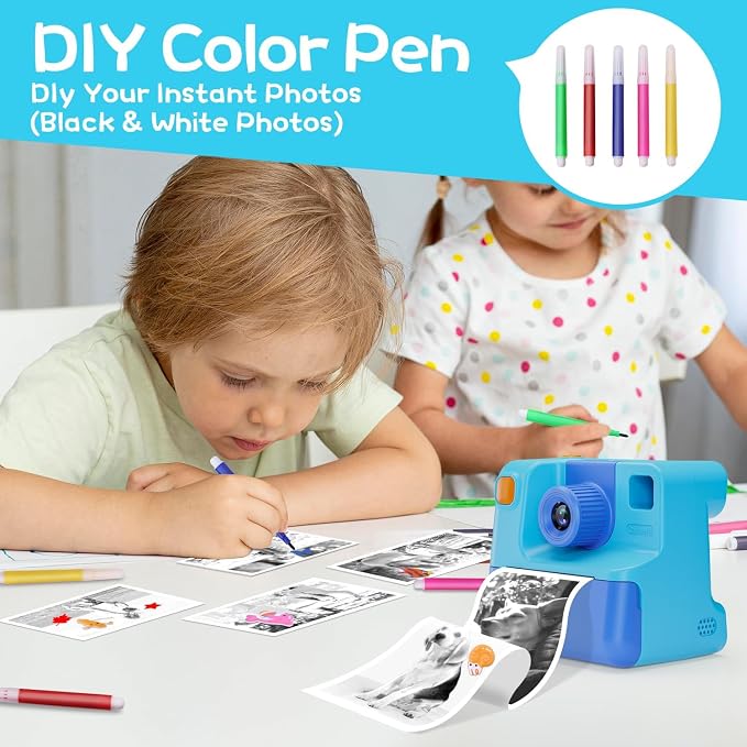 Kids Camera Instant Print, Christmas Birthday Gifts - Image 4