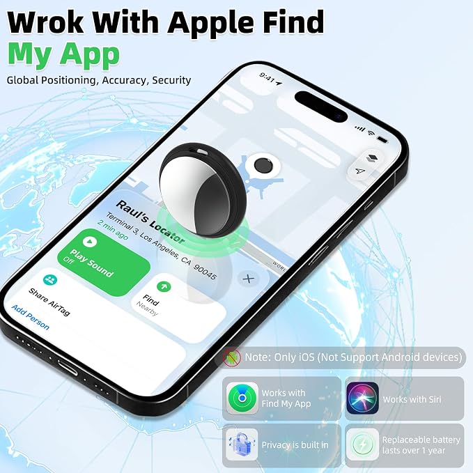 4-Pack Air Tracker Tags Compatible - Image 2