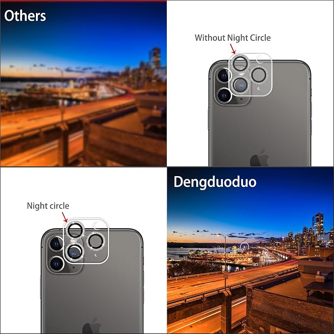 3 Pack Dengduoduo Tempered Glass Camera Lens Protector - Image 4