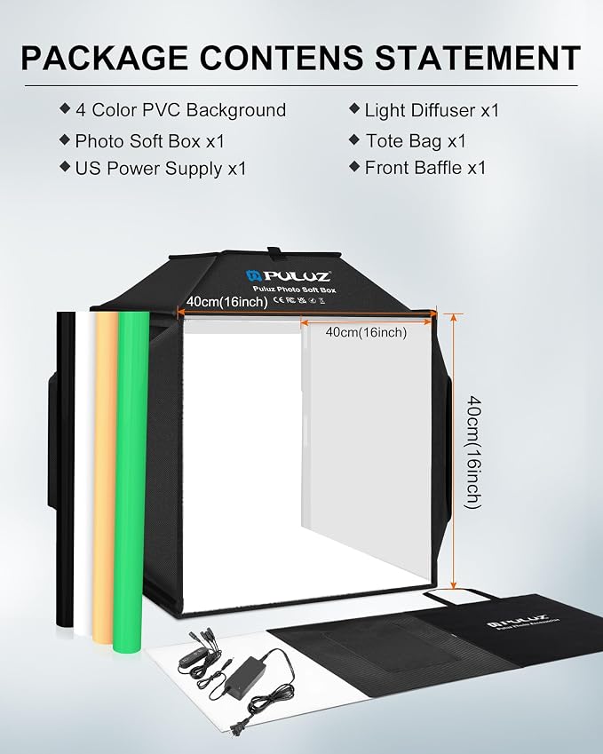PULUZ Upgrade Light Box & Soft Box - Image 7