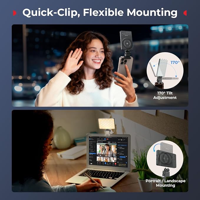 SmallRig M3 Magnetic Selfie Phone Light - Image 4