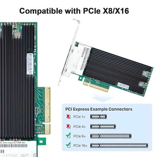 10Gtek XL710-T4 CNA, 4 Ports 10GBase-T NIC，Assembly by Intel XL710BM1 Controller - Image 4