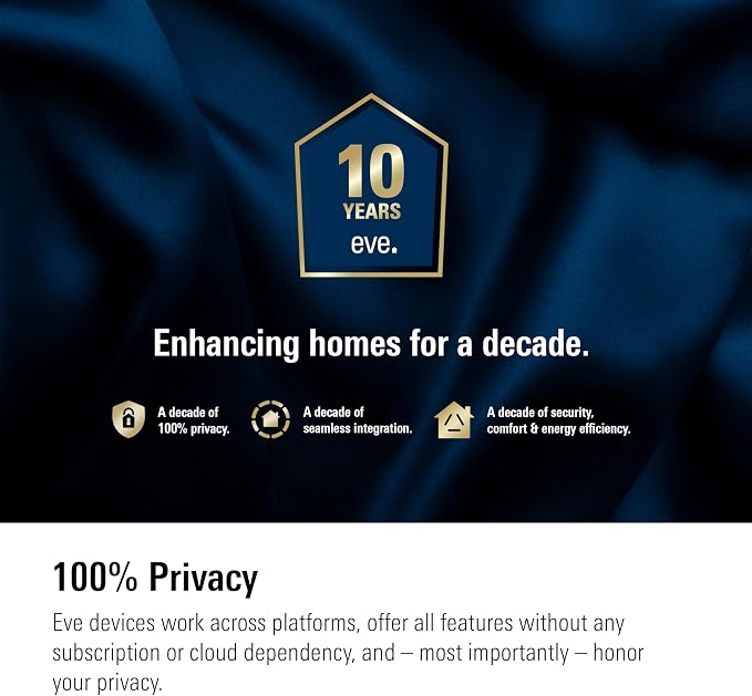 Eve Energy 2 Pack – Smart Plug, App and Voice Control, 100% Privacy, Matter - Image 8