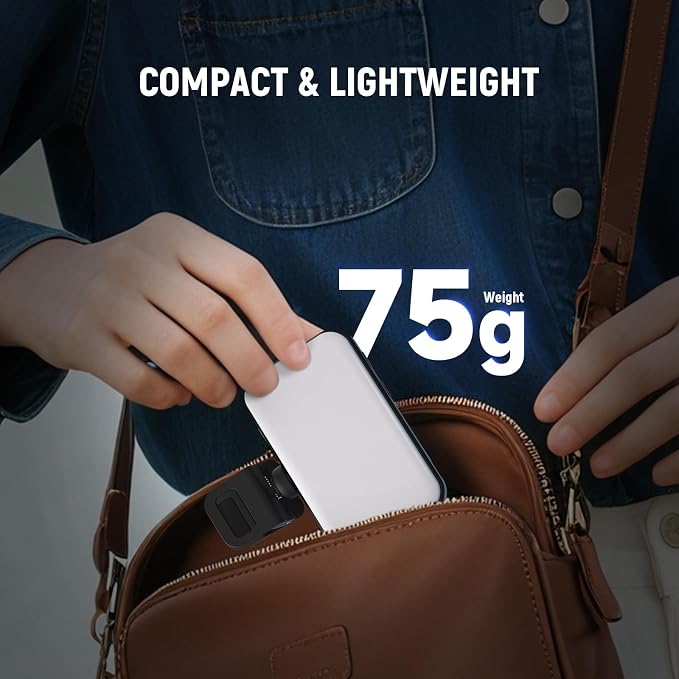 NEEWER Entry Level Version LED Selfie Light, Plastic Clip on Phone Fill Lighting - Image 5