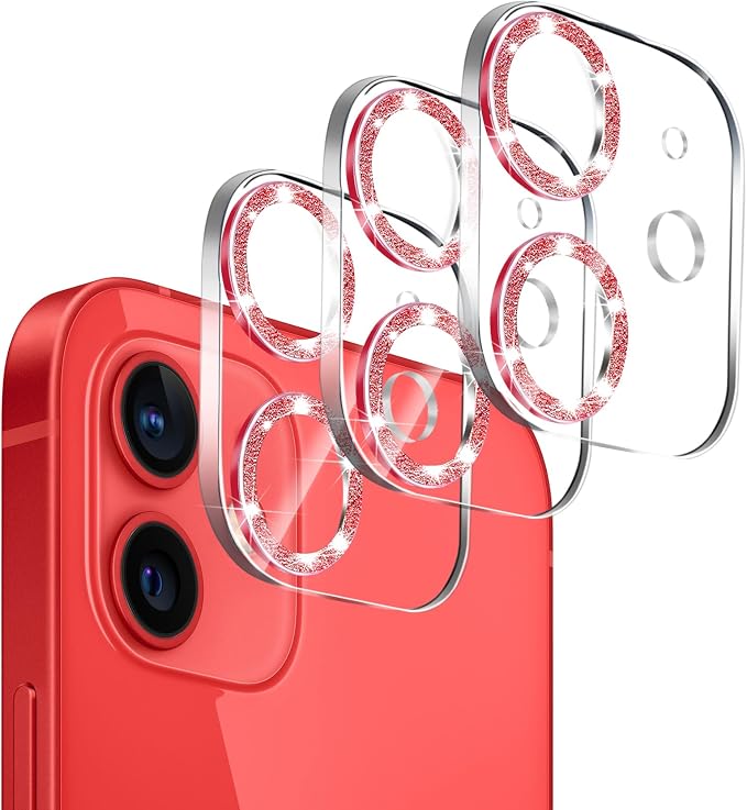 Dengduoduo 3 Pack Tempered Glass Camera Lens Protector by Dengduoduo
