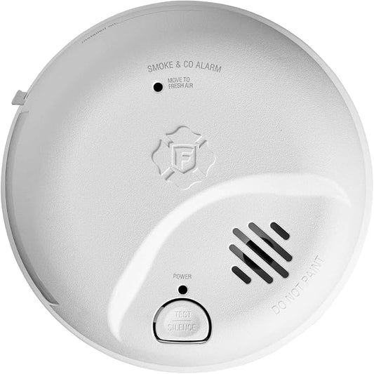First Alert Hard-Wired w/Battery Back-Up Ionization Smoke and Carbon Monoxide by FirstAlert