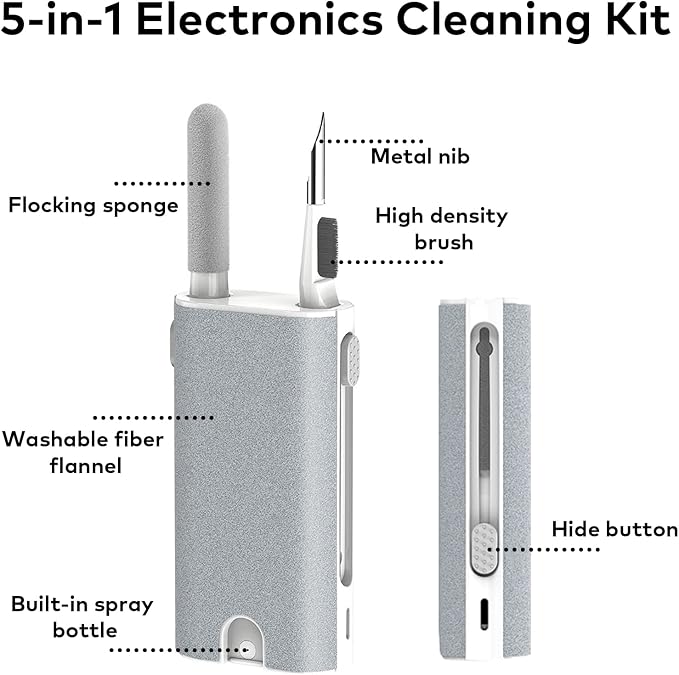 5-in-1 Electronic Cleaner kit- Portable Cleaning kit - Image 4