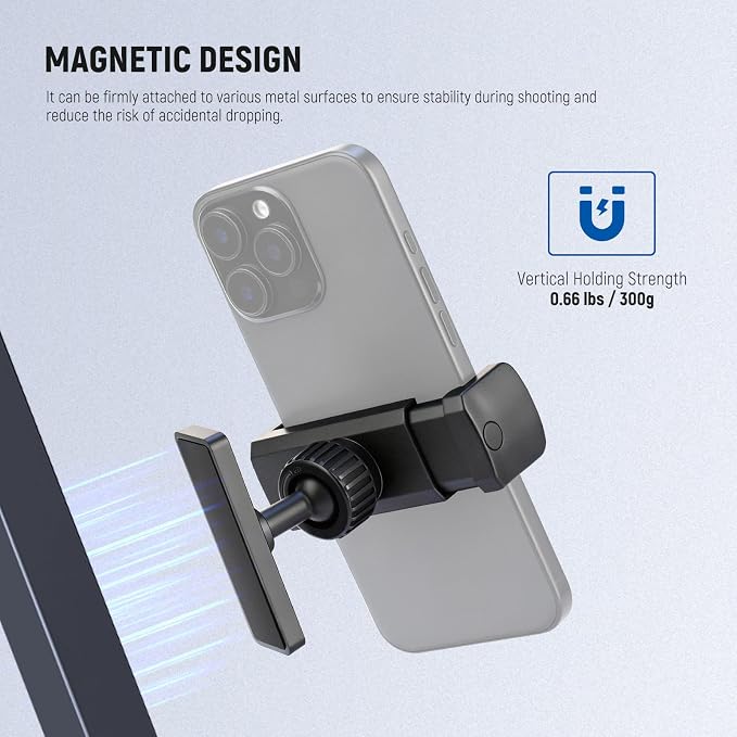 NEEWER Magnetic Phone Holder Mount Stand, Home Gym Workout Forklift Decor Stuff - Image 3