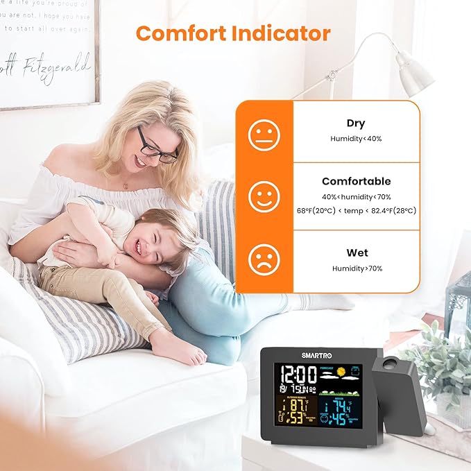 SMARTRO SC91 Projection Alarm Clock - Image 5