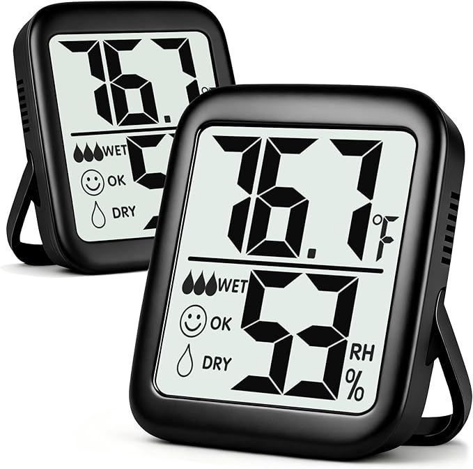 Antonki 2 Pack Room Thermometer by Antonki