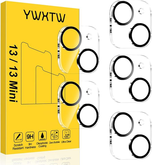YWXTW [5 Pack Designed for iPhone 13 Camera Lens Protector, for iPhone 13 Mini by YWXTW