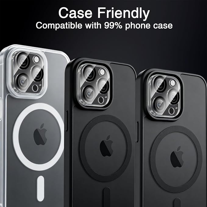 Wiaocit 3 Pack Tempered Glass Camera Lens Protector - Image 6