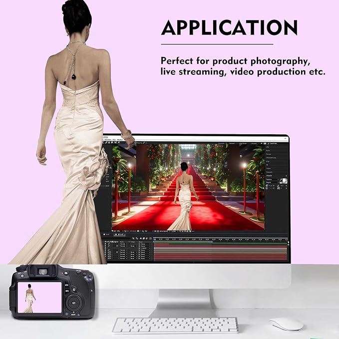 Light Purple Photography Backdrop - Image 3