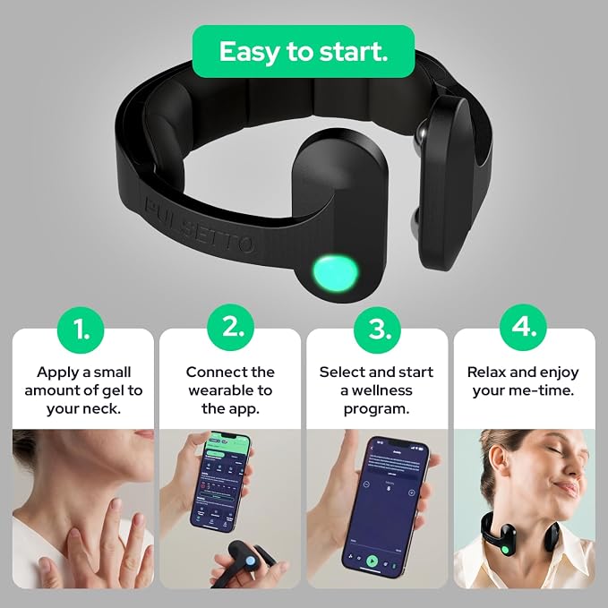 Pulsetto FIT Wellness Wearable – Relaxation, Sleep & Daily Wellness Support - Image 7
