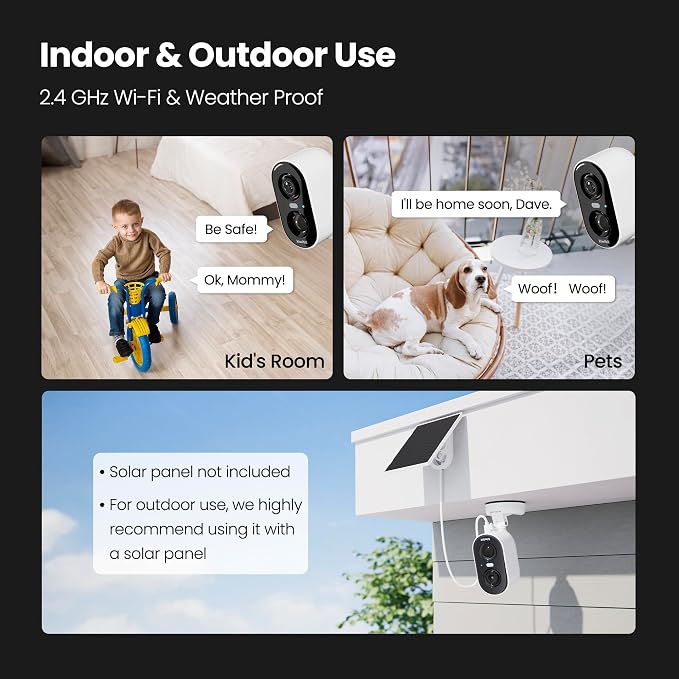 Kiwibit Security Cameras Wireless Outdoor, 2K Outside Camera - Image 6