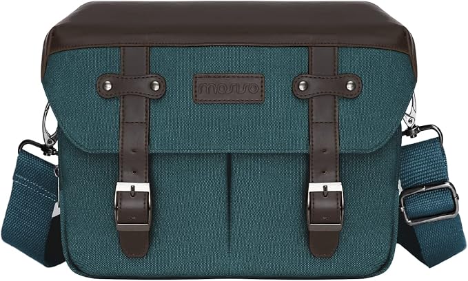 MOSISO Camera Case Crossbody Shoulder Messenger Bag, DSLR/SLR/Mirrorless by MOSISO