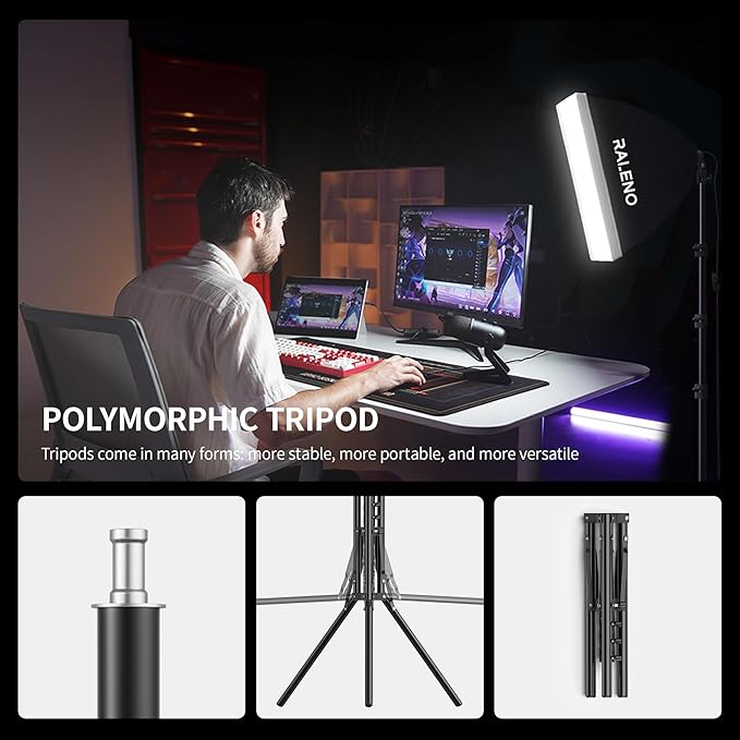 RALENO Softbox Photography Lighting Kit, Continuous Light - Image 4