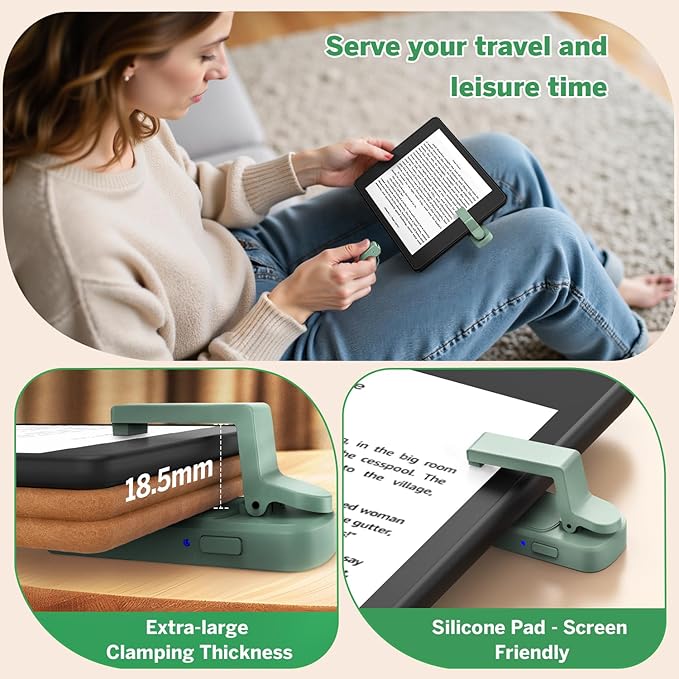 Page Turner Ring for Kindle, Remote Control for iPhone iPad Android Tablets - Image 4