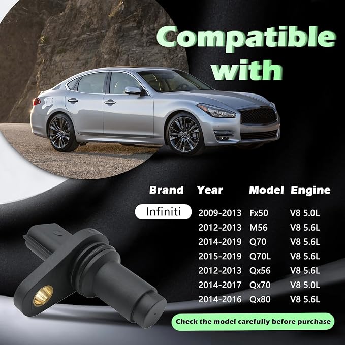Engine Crank Crankshaft Position Sensor V8 5.0L Compatible - Image 3