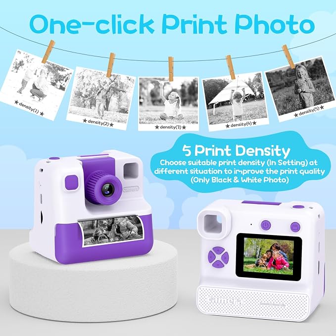 Kids Camera Instant Print, Christmas Birthday Gifts - Image 6