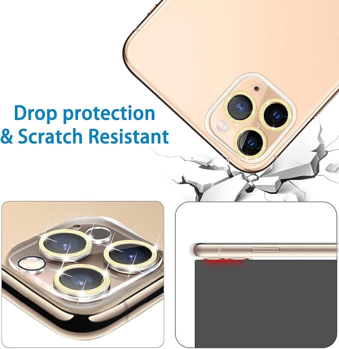 3 Pack Dengduoduo Tempered Glass Camera Lens Protector - Image 5