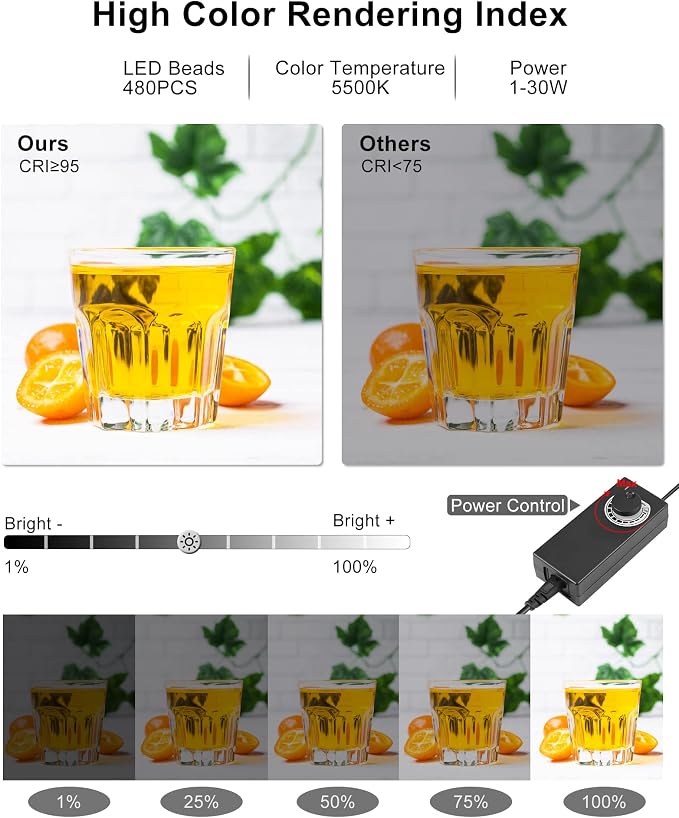 PULUZ Photo Studio Light Box 16'' x 16'' x 16'' Portable Foldable Photo Tent - Image 5