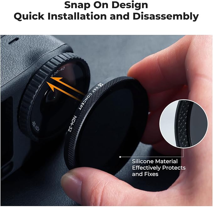 K&F CONCEPT Snap On CPL VND Effect Filter Kit Compatible - Image 7