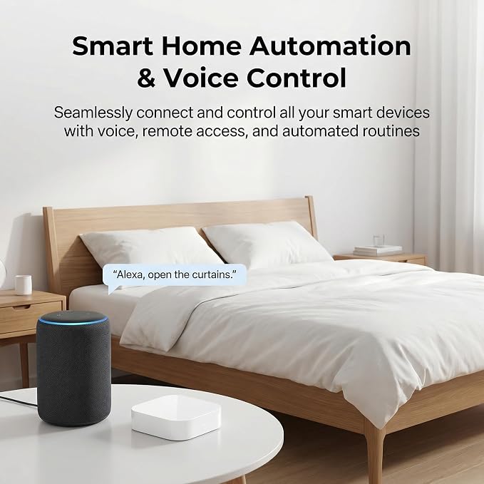 ZigBee 3.0 & Bluetooth Mesh Gateway, Tuya Wireless Smart Home Hub, Works - Image 4