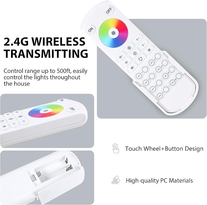 RC05RF RF Remoter, 8-Zone 2.4G Handheld Remote Control Work - Image 5