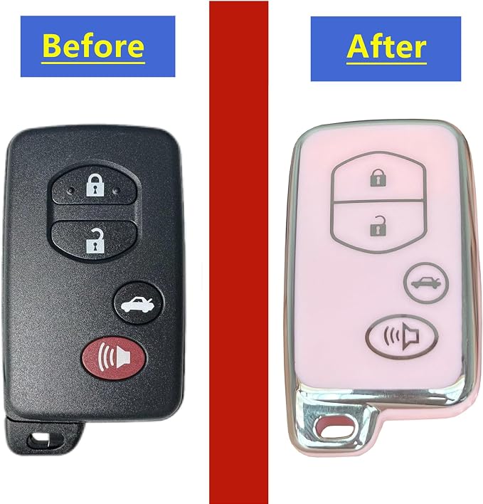 for Toyota Camry Avalon Corolla Highlander Prius RAV4 Venza Key Fob Cover - Image 4