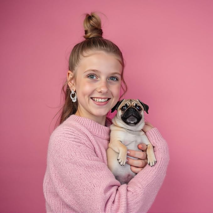 Kate Seamless Paper Backdrop for Photography Pink Backdrop Paper - Image 5