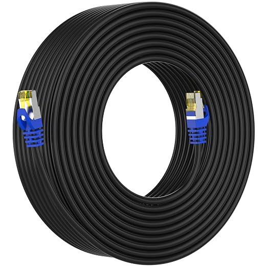 Cat 8 Ethernet Cable 15 ft, Heavy Duty High Speed Network Internet Cable by AoforzTech