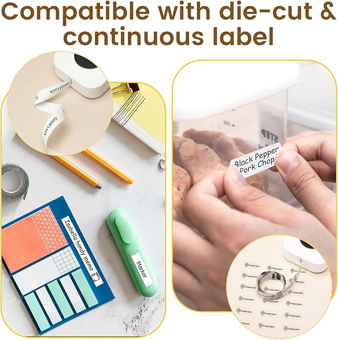 Phomemo Label Maker, D30 Bluetooth Mini Label Maker Machine, Small Portable - Image 8