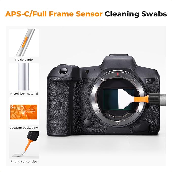 K&F Concept Versatile Switch Lens Cleaning Pen, Replaceable Pen Tip - Image 4