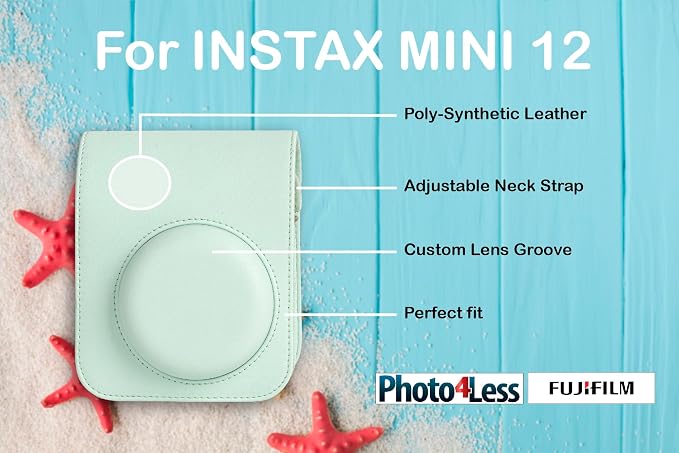 Fujifilm Instax MiniI 12 Instant Film Camera Mint Green, Fujifilm Instax Mini - Image 5
