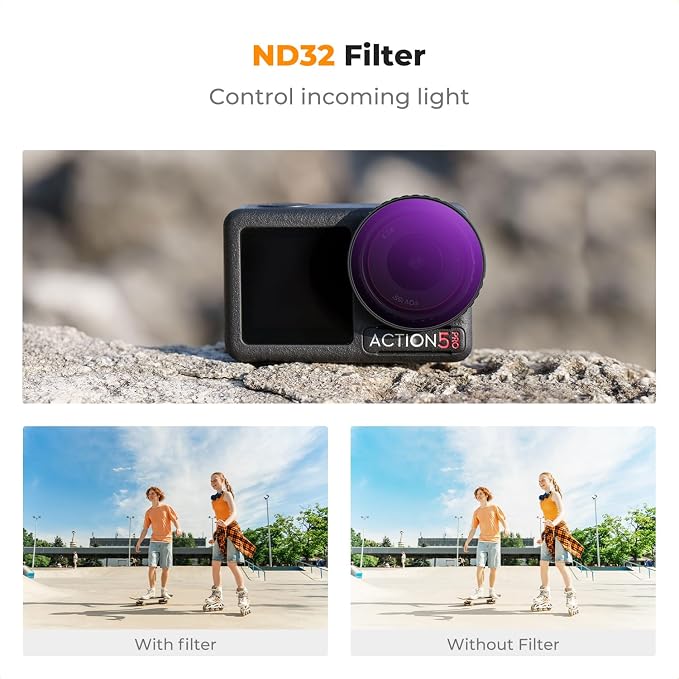 K&F CONCEPT Push in Fit ND8 Lens Filter - Image 3
