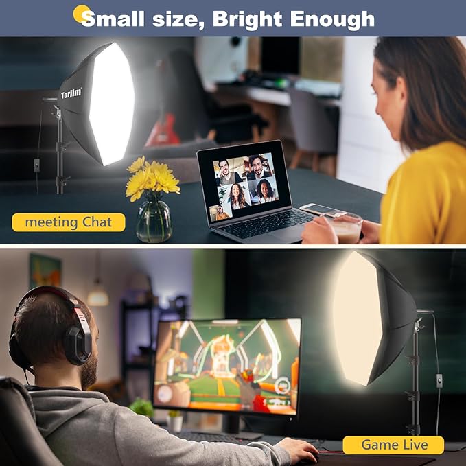 Torjim Softbox Photography Lighting Kit, Studio Lights - Image 4