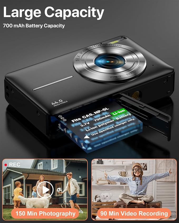 Digital Camera, Latest FHD 1080P Digital Camera - Image 3