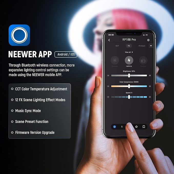 NEEWER Professional Ring Light - Image 5