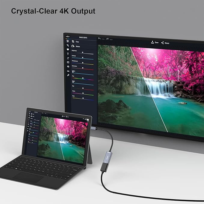 BENFEI Mini DisplayPort to HDMI Adapter 4K@60Hz, Compatible - Image 7