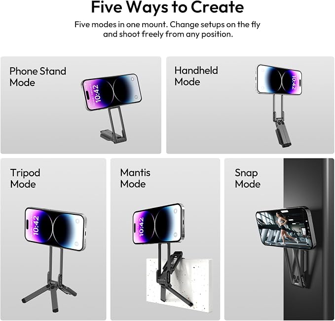 ULANZI MA38 Magnetic Phone Tripod - Image 2