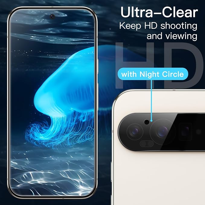 JETech Screen Protector for Google Pixel 9 Pro XL - Image 6