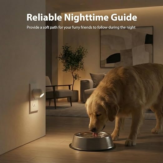 Mini LED Night Light Plug-in Smart Sensor Directional Lamp - Image 8