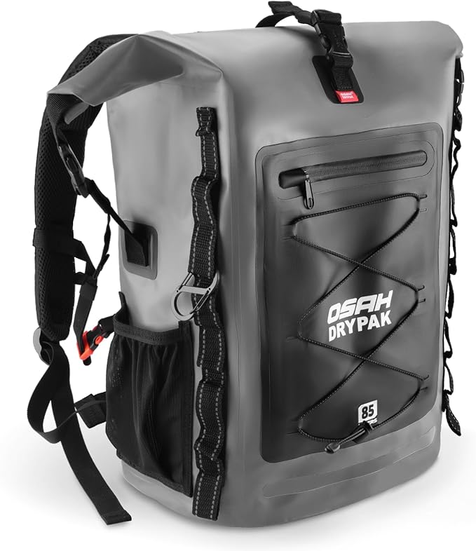 OSAH DRYPAK Waterproof Backpack Dry Bag 35L/55L/85L – Heavy Duty Roll-Top by OSAHDRYPAK