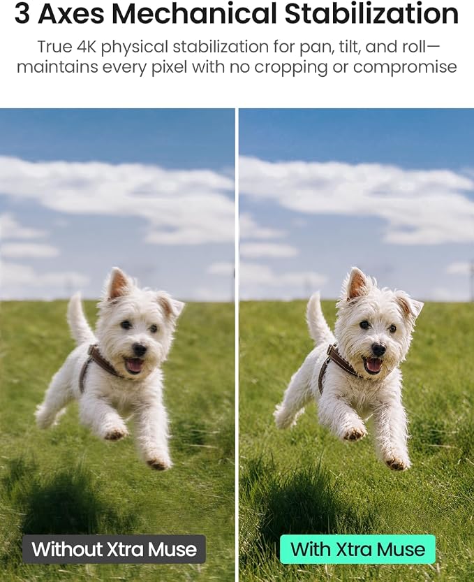 Xtra Muse with 128GB microSD, Vlogging Camera with 1'' CMOS & 4K/120fps Videos - Image 3